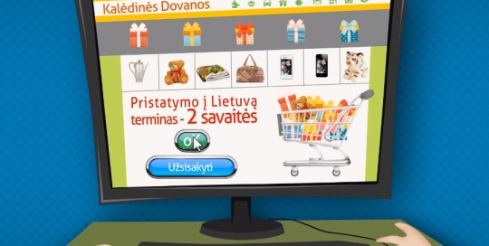 Per šventes ne lik be dovanų